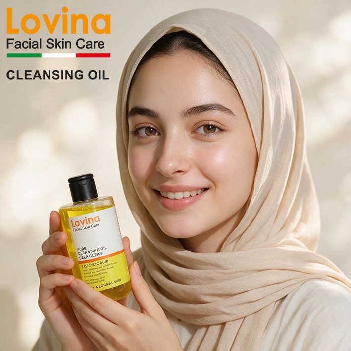 CLEANSING OIL محلول زيتي منضف للوجه