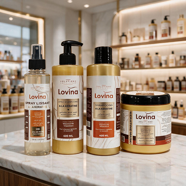 Keratin hair care pack طاقم العناية بالشعر بالكيراتين