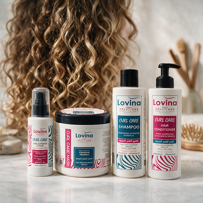 Curly Hair Care Pack طاقم العناية بالشعر المجعد