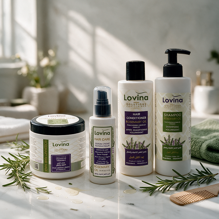 Rosemary Oil Hair Care pack طاقم العناية بالشعر بزيت اكليل الجبل